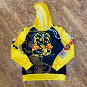 Cobra Kai Adult Unisex Karate Kid Cosplay Hoodie Size Medium